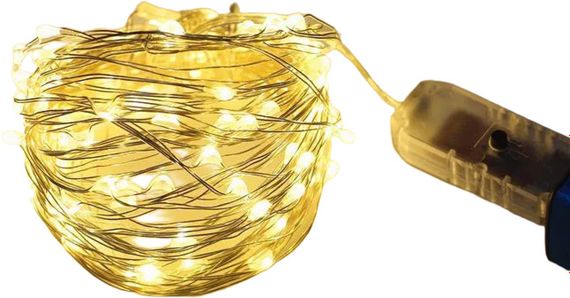 Гірлянда Роса від USB 20м 200LED, Теплий білий (234568488_227)