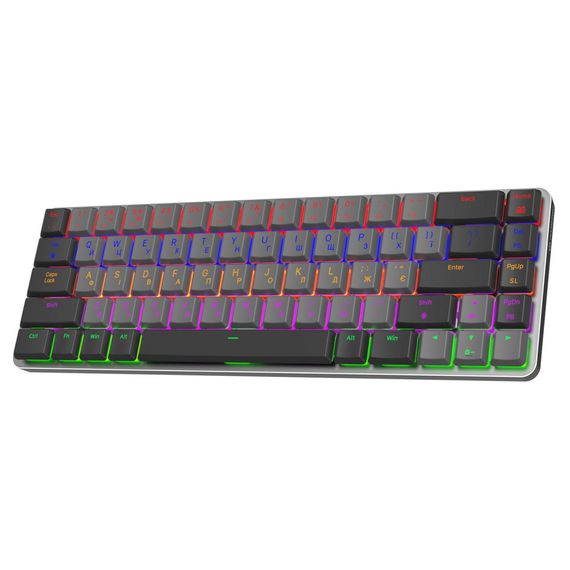 Клавіатура GamePro MK122R Red Swich Low Profile Wireless Dark Gray (MK122R) | Зображення 2