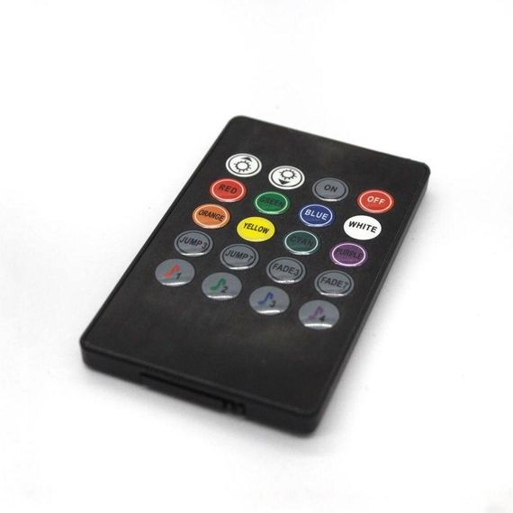 Світлодіодна RGB підсвітка в авто з пультом та світломузикою, HR-01678 / Кольорове підсвічування салону автомобіля | Зображення 8