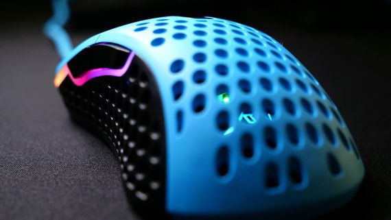 Миша ігрова Xtrfy M4 RGB, Miami Blue (XG-M4-RGB-BLUE) | Зображення 4