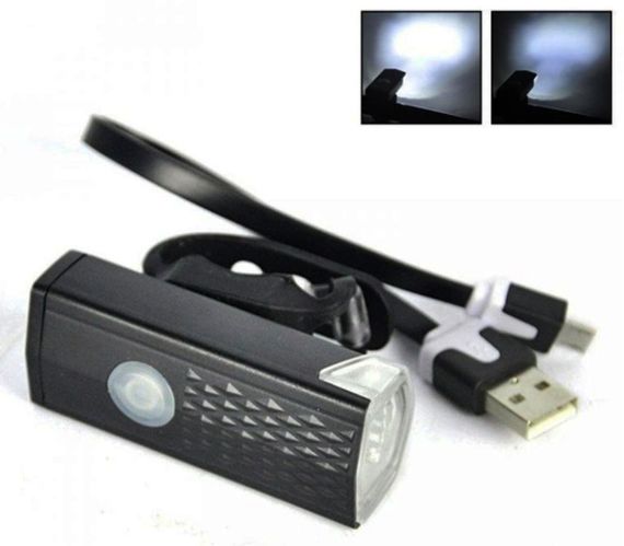Вело фара Raypal RPL-2255 велосипедный аккумуляторный водонепроницаемый фонарь USB 300 Lumens 800 mAh | Зображення 2