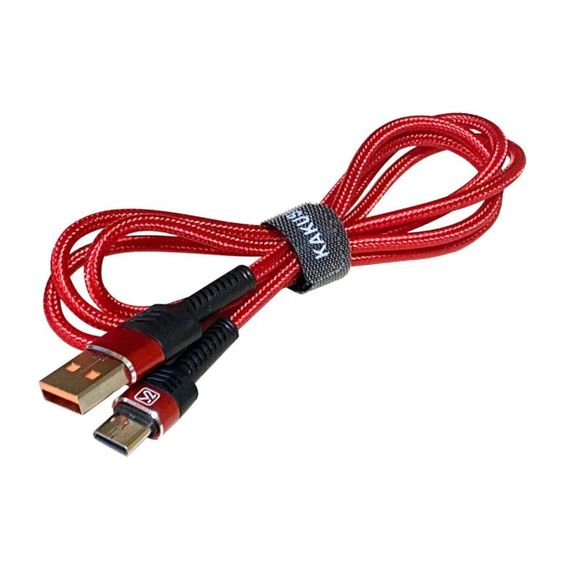 USB кабель Kaku KSC-297 USB - Type-C 1m - Red | Зображення 2