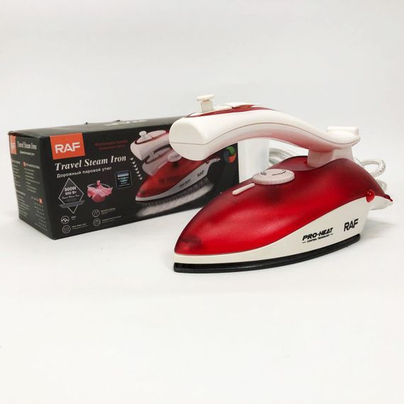 Дорожня праска RAF R.1259R 800 Вт з регулятором температури та резервуаром для води 50 мл | Зображення 5