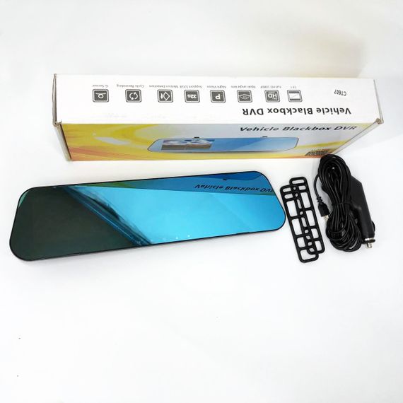 Автомобильный видеорегистратор-зеркало L9001 LCD 3.5" 1080P Full HD, Видеорегистратор на автомобиль | Зображення 8