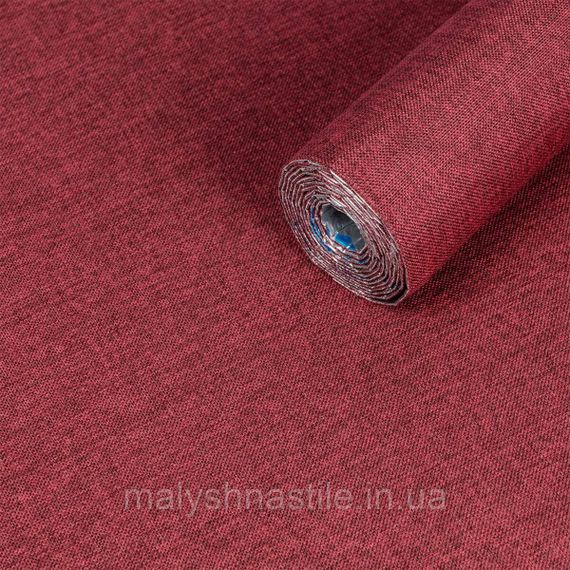 Льняные тёплые обои на самоклейке бардо меланж 2800*650*2mm (D) SW-00001492