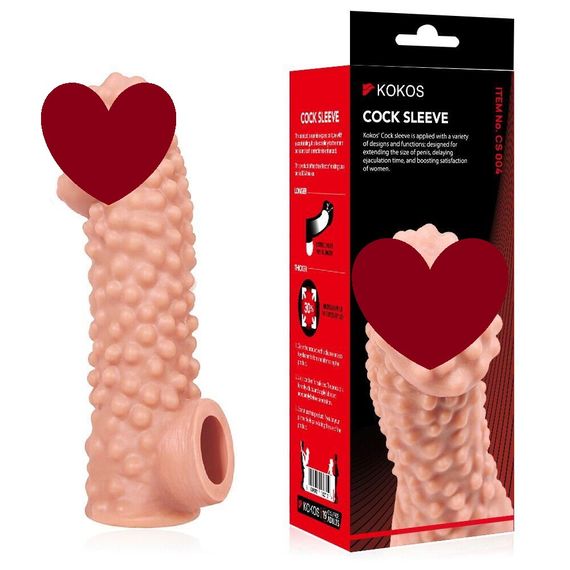 Насадка на член Kokos Cock Sleeve CS 004 L sexstyle