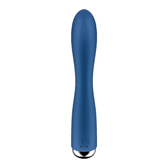 Вібратор-кролик з ротацією Satisfyer Spinning Rabbit 1 Blue, 3 мотори | Зображення 3