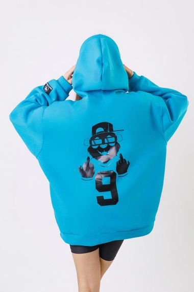 Зіп Худі унісекс МА (01) бірюза | Зображення 9