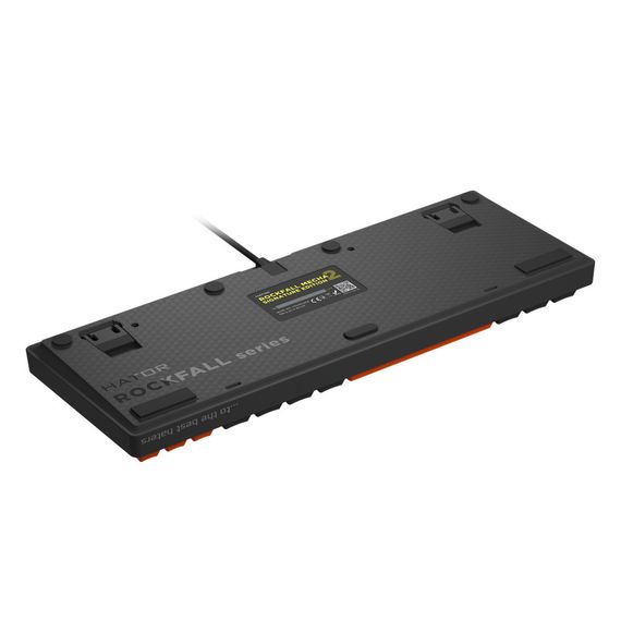 Клавіатура Hator Rockfall 2 Mecha Signature Edition USB Black/Orange/Black (HTK-520-BOB) | Зображення 4