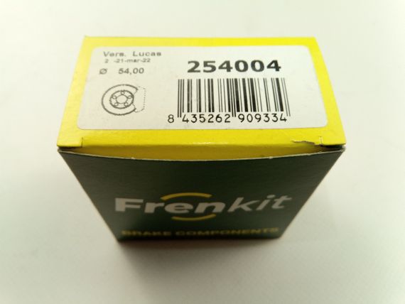 Ремкомплект супорту RENAULT/VAG переднього d 54 мм, Frenkit (254004) к-т на 1 супорт | Зображення 1