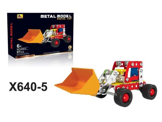 Дитячий залізний конструктор з викруткою та гайковим ключем, Розвиваючий конструктор для дітей знижка | Зображення 5