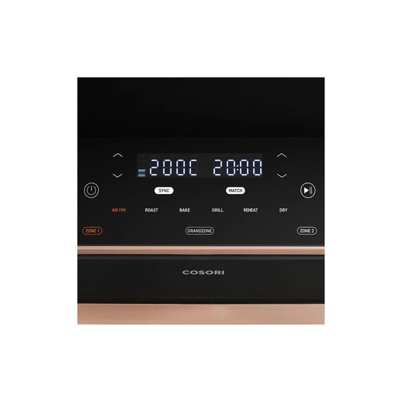 Мультипіч Cosori Dual Blaze Twinfry 10-Litre CAF-TF101S-AEUR | Зображення 4