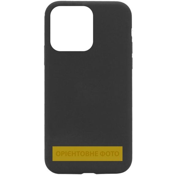 Чохол Silicone Case (AA) NO LOGO with MagSafe для Apple iPhone 17 (6.3") Чорний / Black