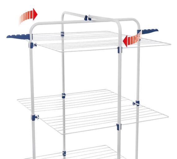 Сушарка для білизни підлогова Casa Si Athletic 4 White (CS92186E04) | Зображення 9