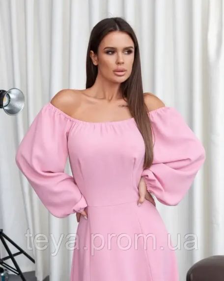 Плаття для жінок колір рожевий розміри S, 3XL, XXL, XL, M, L FI_009414 | Зображення 3