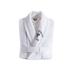 Халат Beverly Hills Polo Club 9480 Туреччина XS/S  Бавовна + поліестер Синій