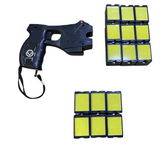 Самый Мощнейший Парализатор (шокер) Стреляющий электрошокер Taser Stage Eagle USA + лазер Топ Продаж + 15 Картриджа