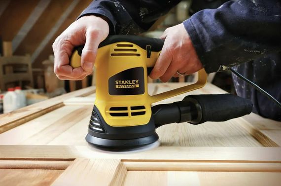 Шліфмашина ексцентрикова мережева Stanley Fatmax FME440K | Зображення 2