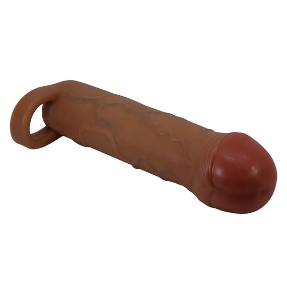 Подовжуюча насадка презерватив Pretty Love - Bunion 1" Brown, BI-026253-1 Sex Aura | Зображення 5