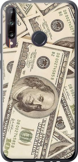 Чехол на Huawei P40 Lite E Доллары "3016u-1875-17620"