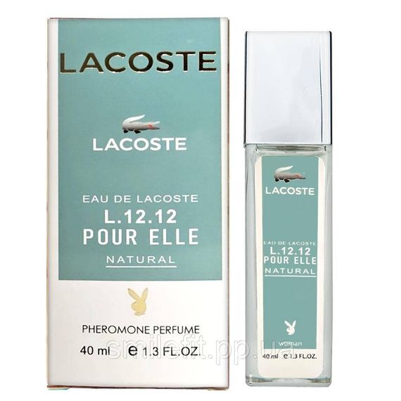 Lacoste Eau De Lacoste L.12.12 Pour Elle Natural Pheromone Parfum женский 40 мл | Зображення 2