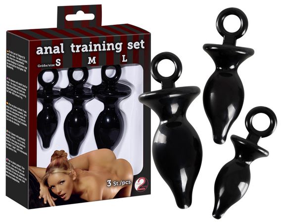 Набір анальних пробок Anal Training Set Sex Aura