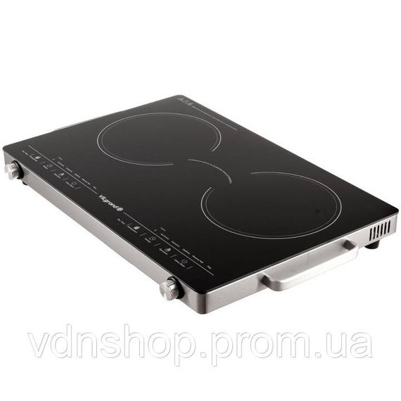 Плита настільна емальована ViLgrand VHP2052FR 2000 Вт, Маленька електроплита настільна PX-91 | Зображення 1