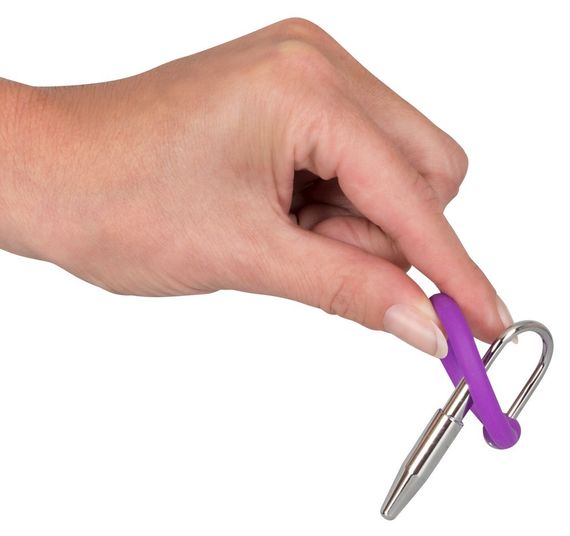 Стимулятор уретри - Penis Plug + Silicone Glans Ring Dilator Sex Aura | Зображення 7