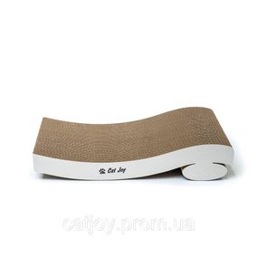 Когтеточка-лежанка дряпка Хай-тек для котят и кошек Cat Joy 48х9,5х25 см
