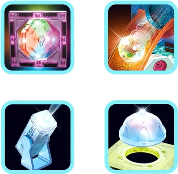 Магнітний конструктор Woopie Light Magnetic Blocks G025/110 деталей | Зображення 2