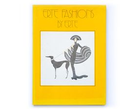 Книга fashion illustration Erte: Erte Fashions книги про моду та дизайн з ілюстраціями