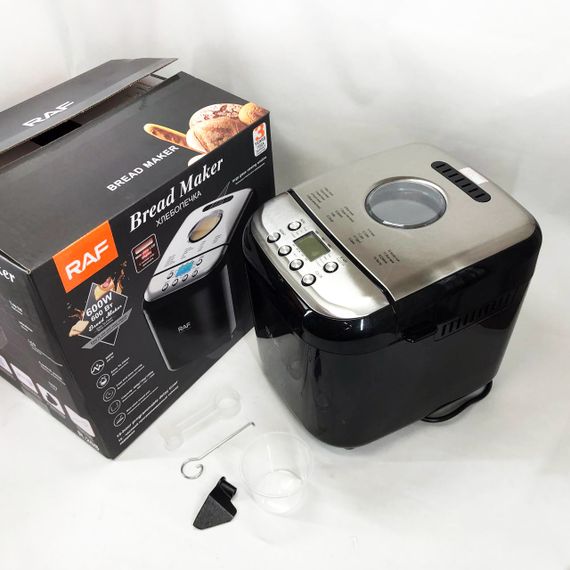 Хлібопічка RAF R.208, 600 Вт, до 1000 г, з функцією безглютенової випічки | Зображення 8