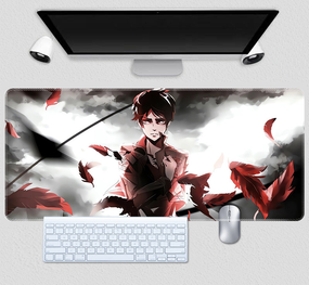 Игровая поверхность для мышки с Аниме принтом "Атака Титанов / Attack on Titan" 800*300*3 мм 0632