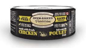 Вологий корм з куркою для собак будь-якого віку Oven-Baked Tradition Dog Chicken, 156 гр