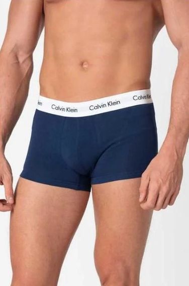 Набір чоловічих трусів боксерів Calvin Klein men boxer 3 шт в наборі | Зображення 3
