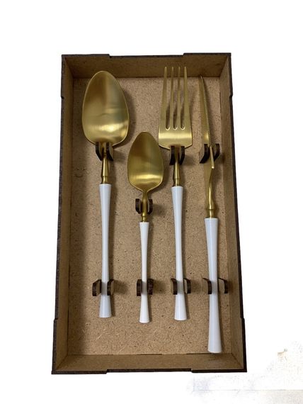 Набір столових приборів White Few (на 2 персони) | Зображення 1