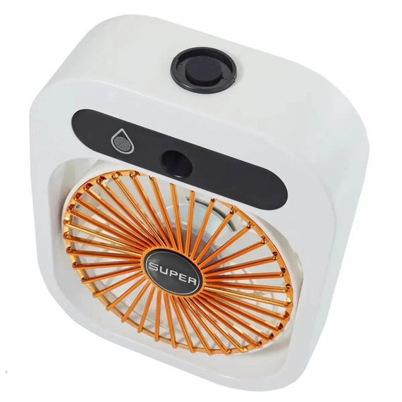 Настільний вентилятор Q8 з водяним охолодженням 1200 mAh White | Зображення 2