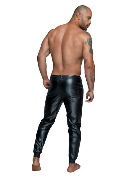 Мужские треггинсы Noir Handmade H063 Powerwetlook treggings, M, мокрый эффект | Зображення 2