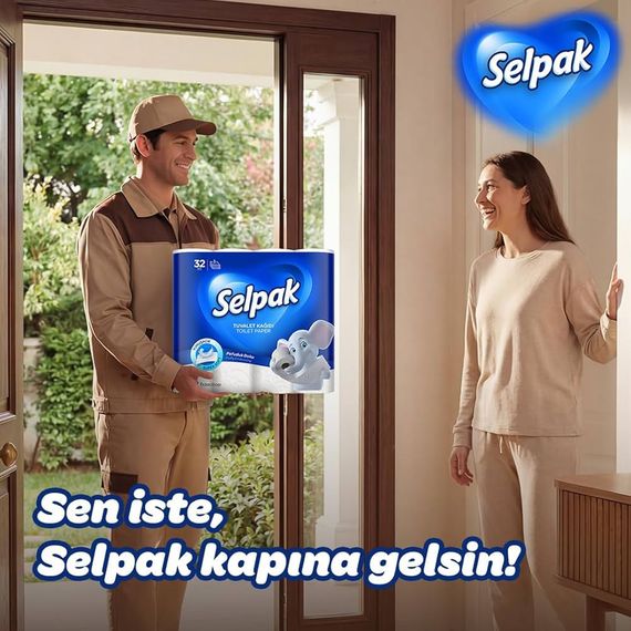 Туалетний папір Selpak Super Soft (32 рулони) тришаровий | Зображення 5