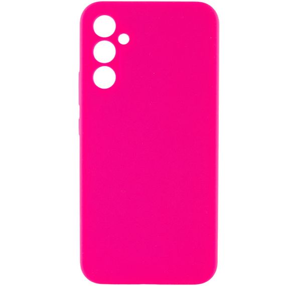 Чохол Silicone Cover Lakshmi Full Camera (AAA) для Samsung Galaxy S24 Рожевий / Barbie pink