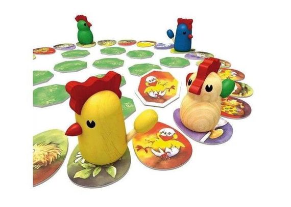 Настольная игра Zicke Zacke Huhnerkacke (Цыплячьи бега) | Зображення 4