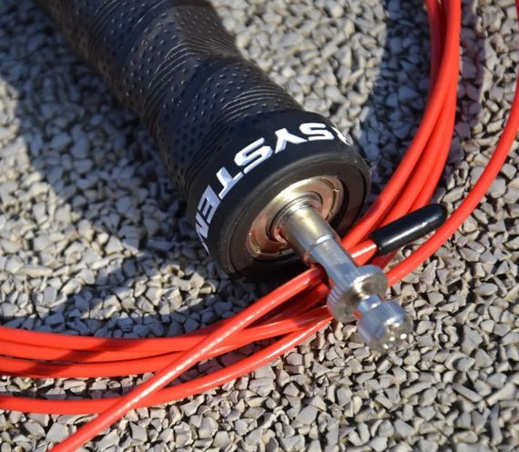 Скакалка швидкісна Power System PS-4079 Hi-Spedd Jump Rope Black 3 м (4079BR-0) | Зображення 4