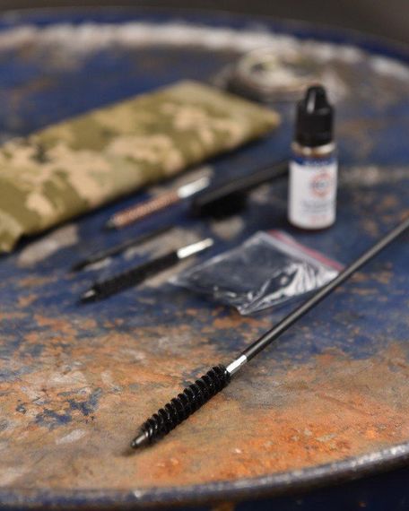 Набор для чистки оружия дека 5.56 чехол пиксель