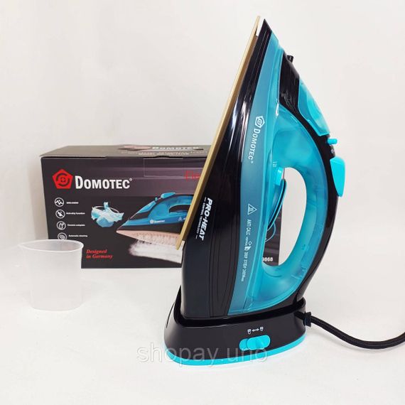 Зручна праска для одягу Domotec, Професійна праска з паровою системою Електрична для речей NX-64 | Зображення 3