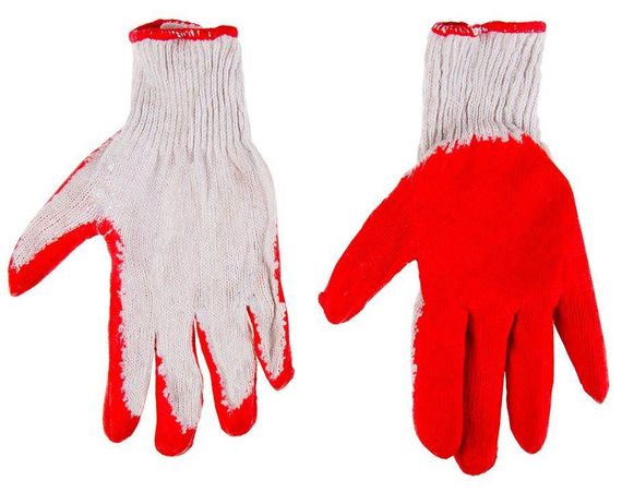 Рукавички захисні Top Tools гумове покриття розмір 9 83S203