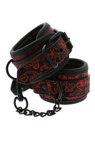 Наручники BLAZE DELUXE WRIST CUFFS, Червоний, Регульований