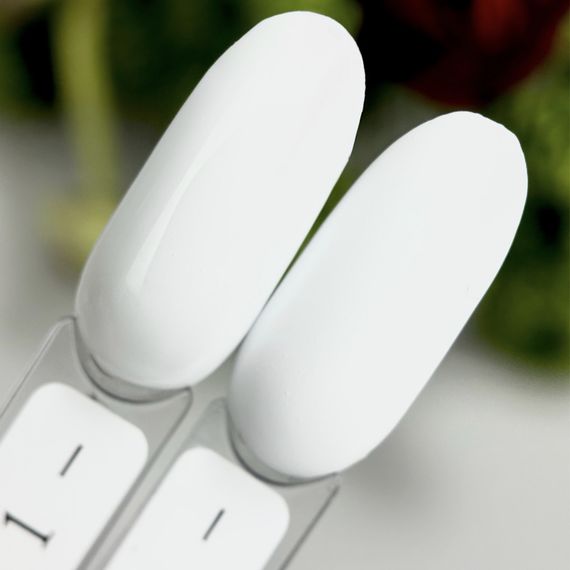 Гель-лак Crooz 01 (білий) 8мл | Зображення 1