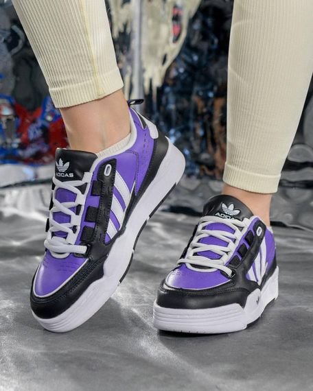 Кросівки ADI2000 Black White Purple , В'єтнам | Зображення 8
