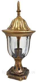 Фонарь уличный на ножке 9028-s/s Золото 35х16х20 см.