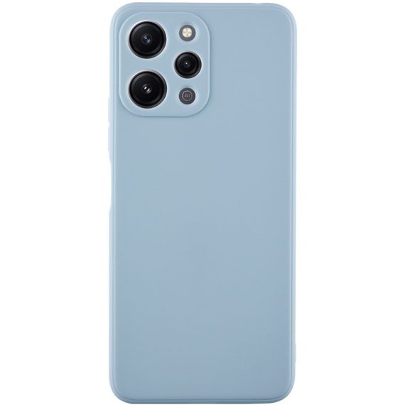 Силиконовый чехол Candy Full Camera для Xiaomi Redmi 12 Серый / Smoky Gray
